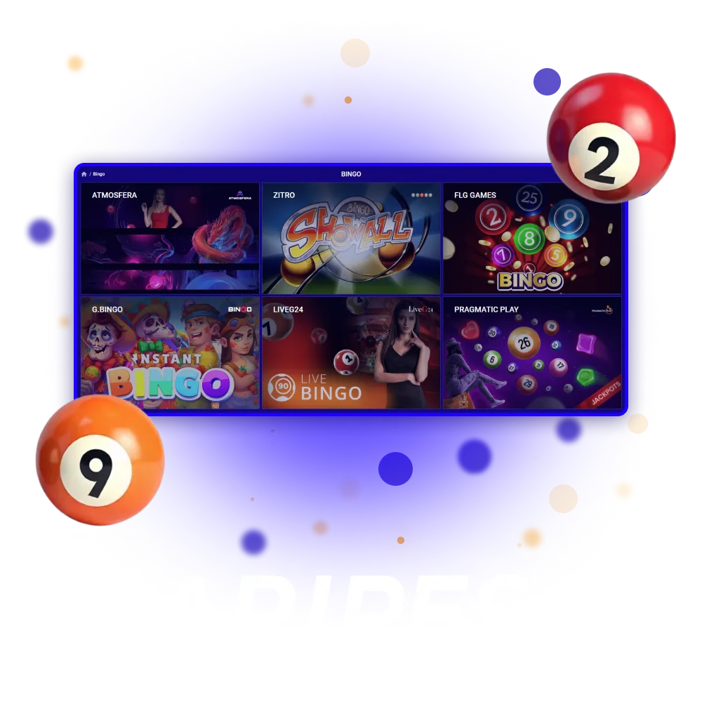 Enjoy classic bingo games and big prizes at Paripesa.